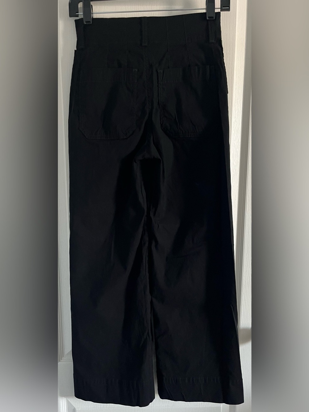 Women’s Maeve Colette Anthropology Black Wide-Leg Pants Size 24 - Picture 4 of 8